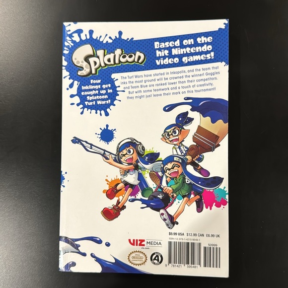 Splatoon: Volume #1 by Sankiechi Hinodeya - Softcover Graphic/Manga Novel - Picture 2 of 6